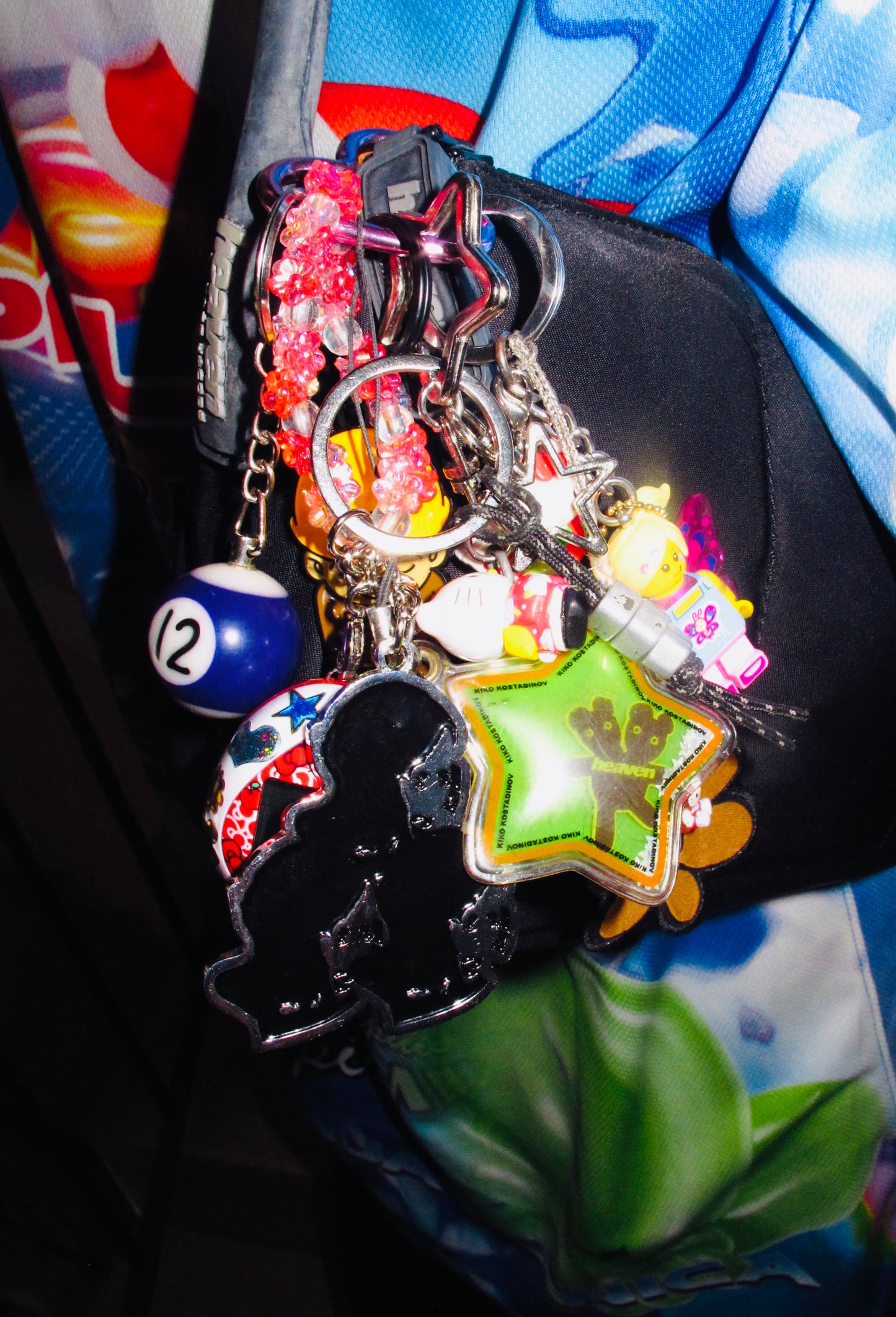 PHASE FACE KEYCHAIN