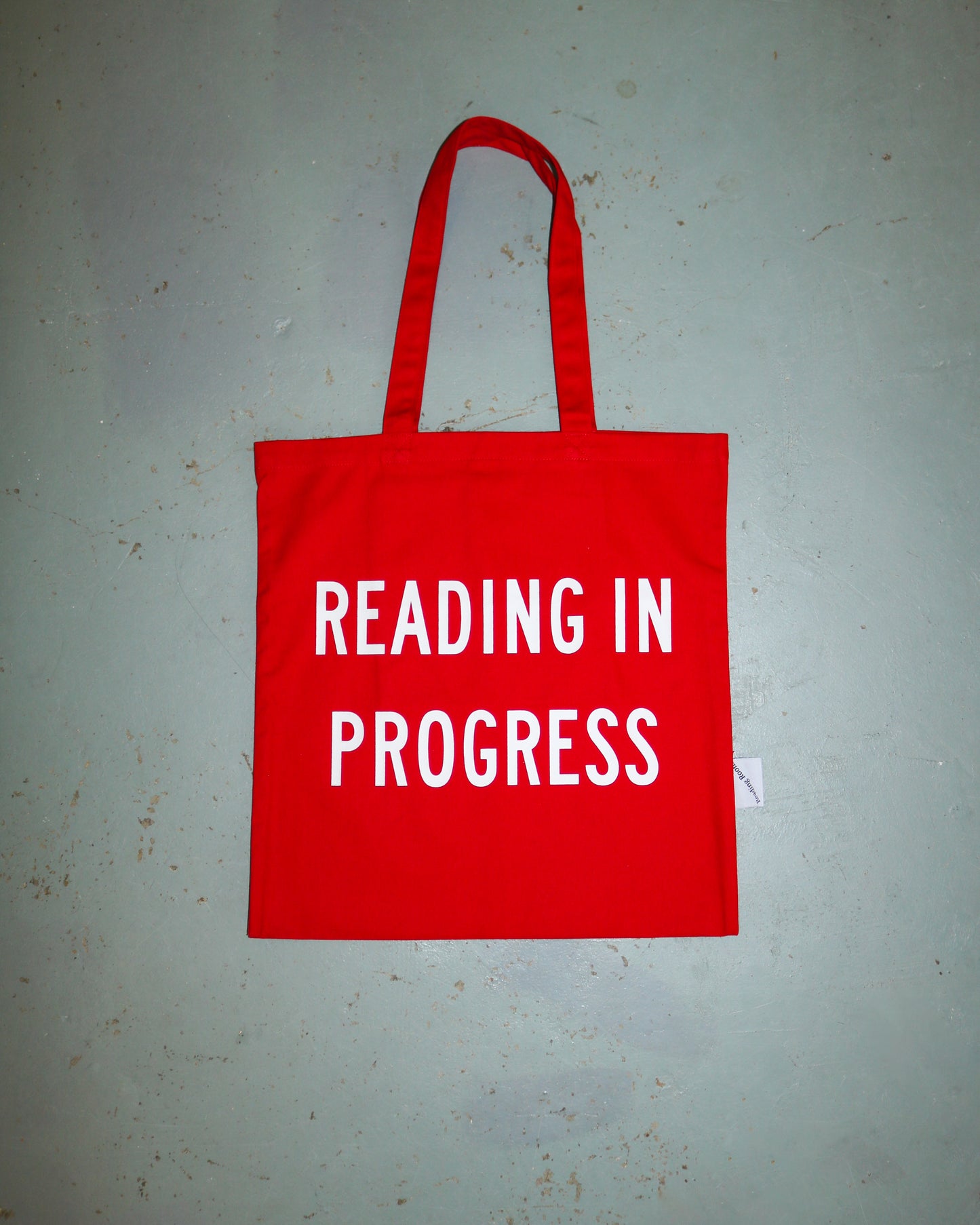 READING ROOM - READING IN PROGRESS TOTE BAG
