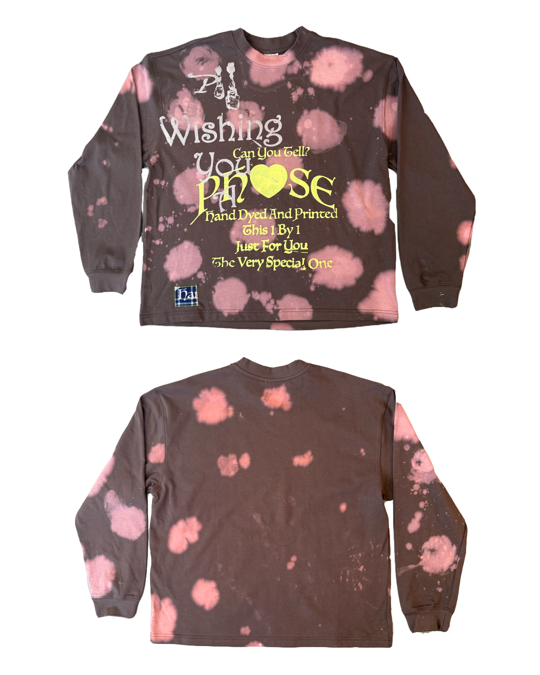P2P X Money Wang Dye Tee - Pin (Large)