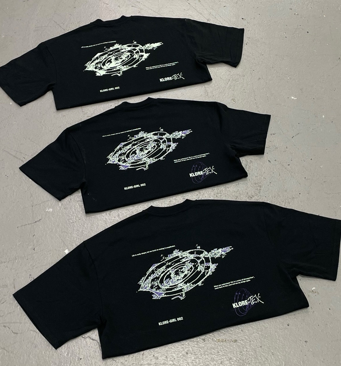 KLORE TEX X CRYING GIRL TEE