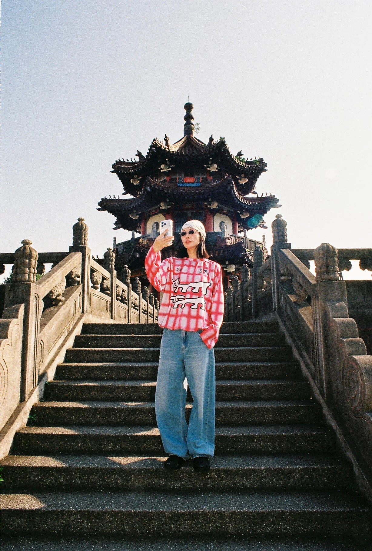 NERIAME TOKYO -(UN) USUAL L/S JERSEY RED CHECKERED