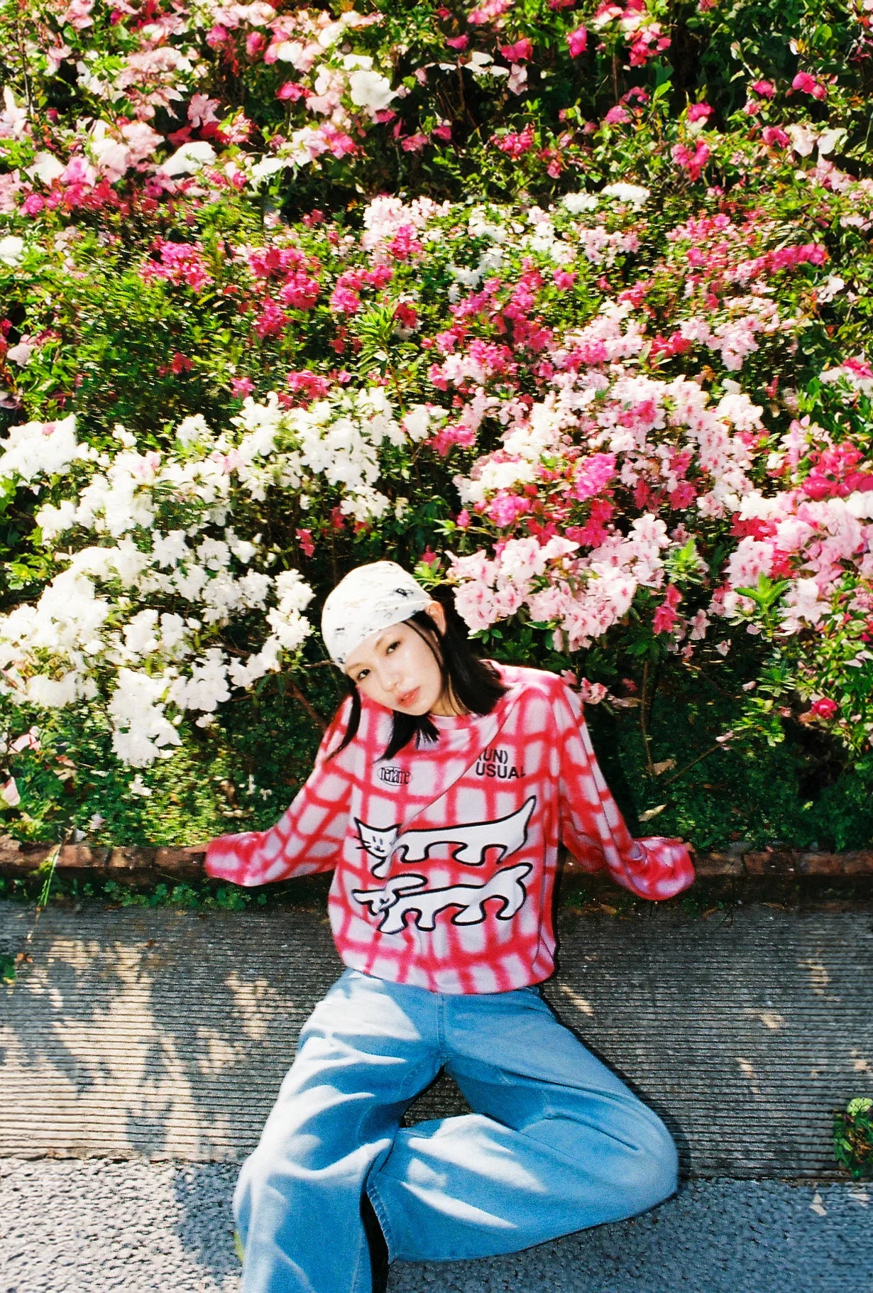 NERIAME TOKYO -(UN) USUAL L/S JERSEY RED CHECKERED