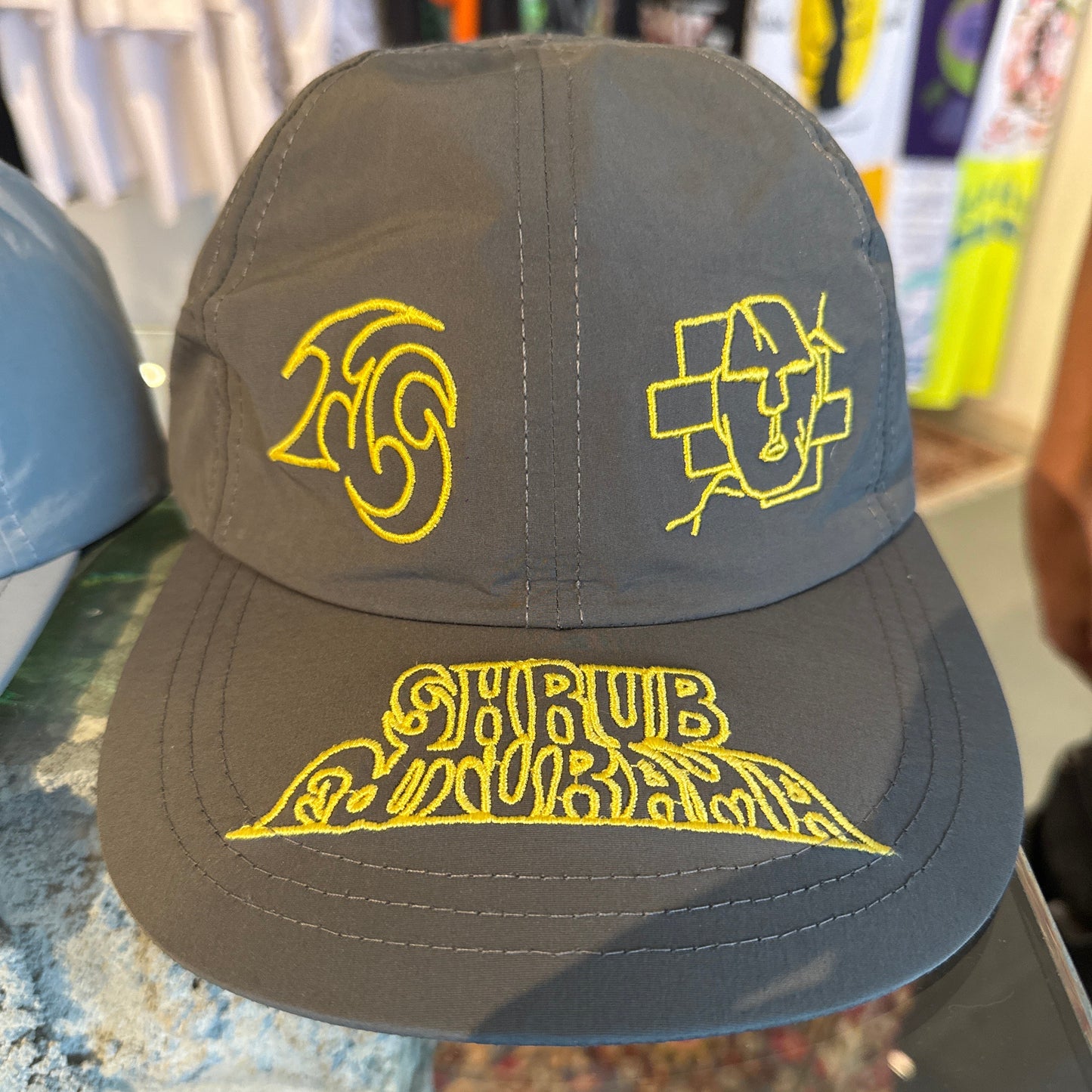 SHRUB FOOTURAMA NYLON CAP YELLOW