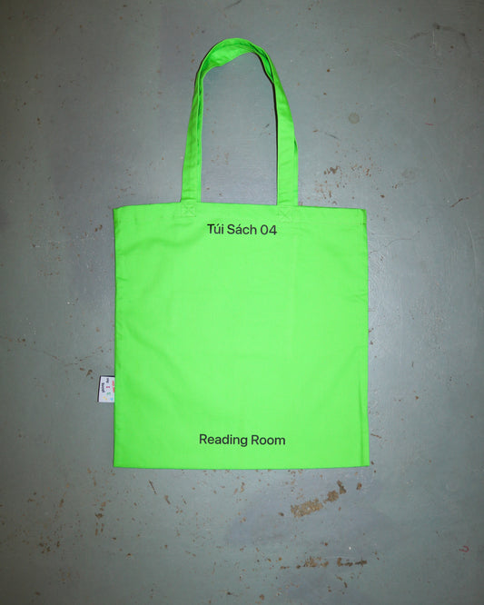 READING ROOM - HANDLE WITH CARE TOTE BAG