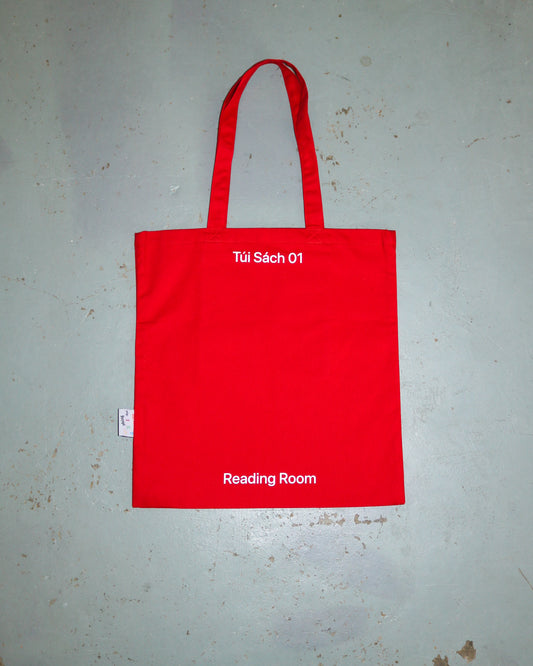 READING ROOM - READING IN PROGRESS TOTE BAG