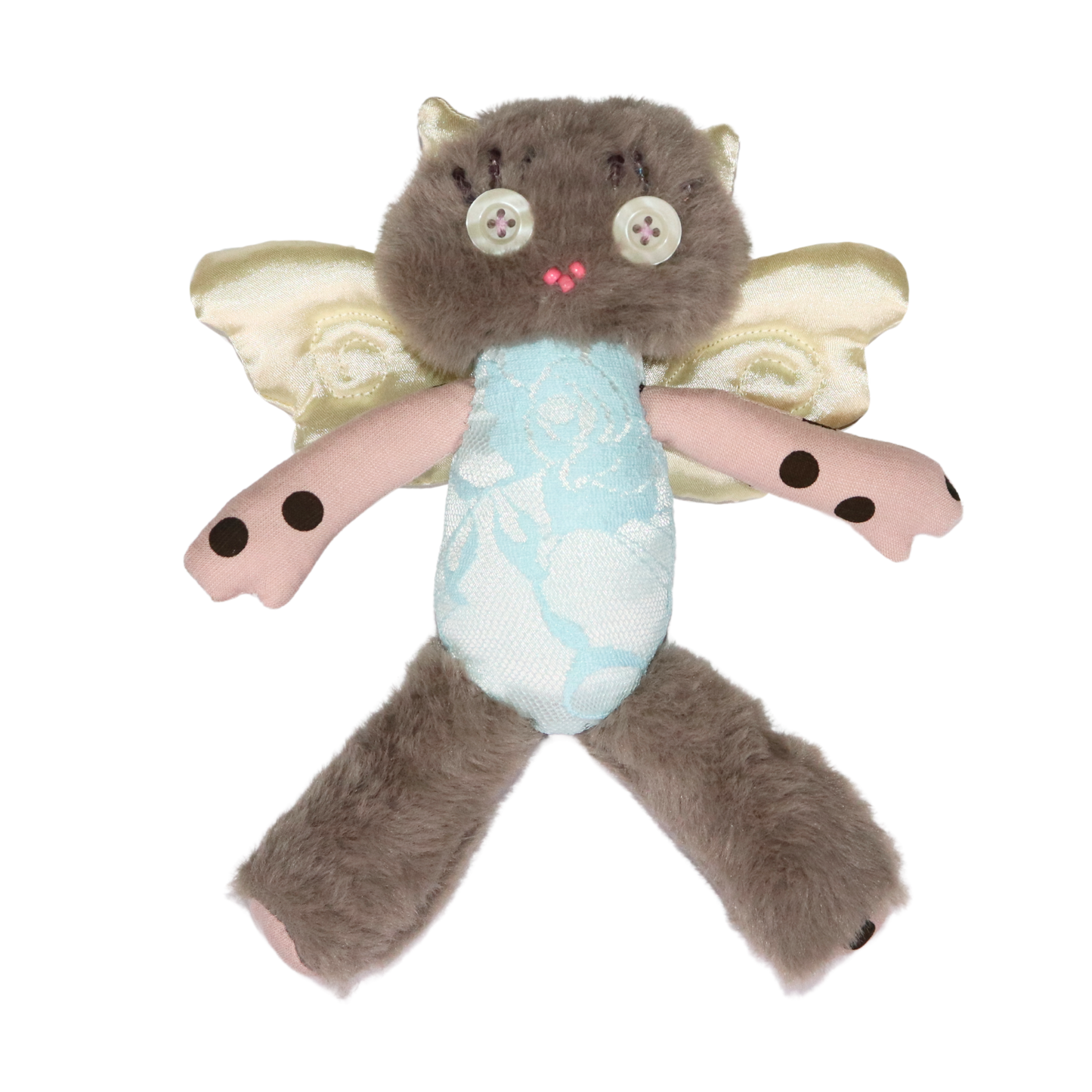 Poons Peeds Angel On Earth Plushy Keychain