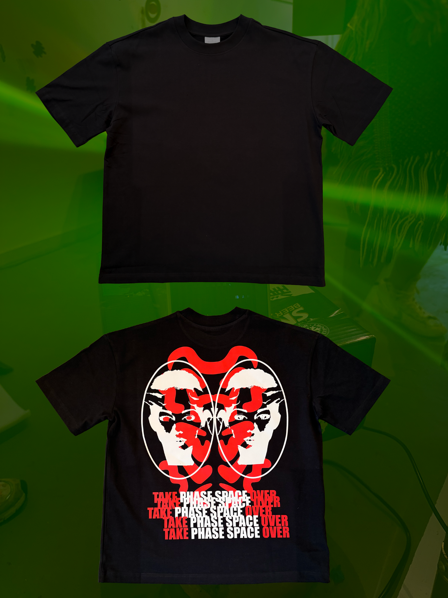 P2P x Take Over Zip SS Tee