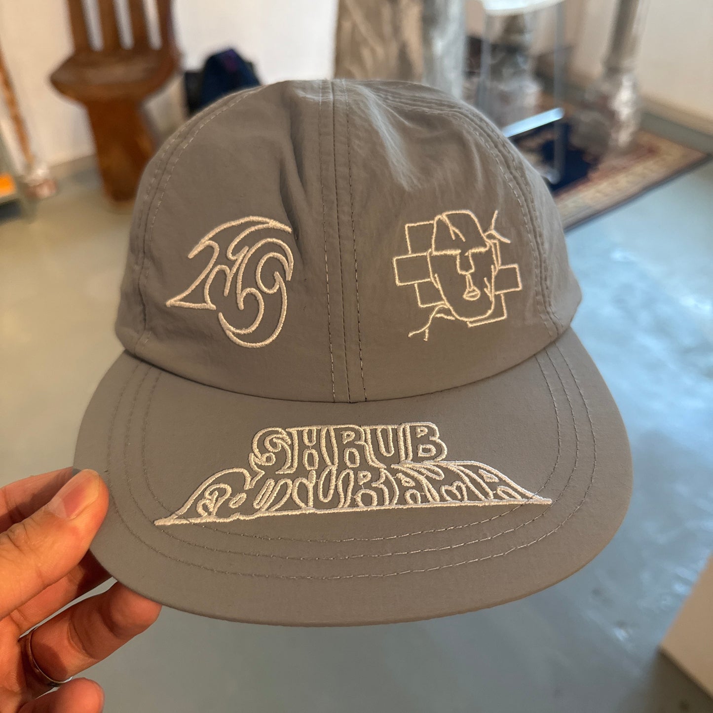 SHRUB FOOTURAMA NYLON CAP WHITE