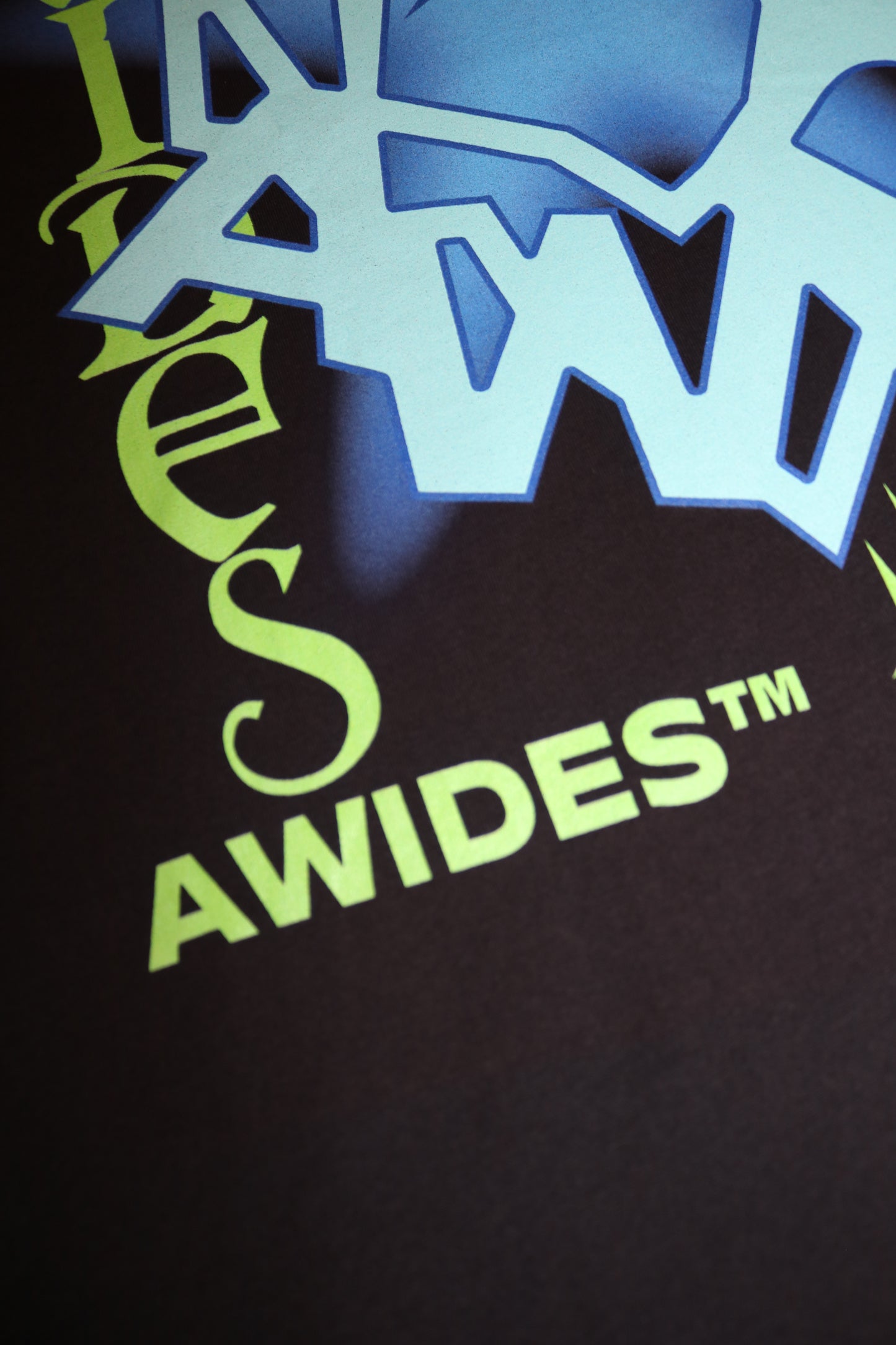 AWIDES - SOMETHING REAL SS TEE BLACK