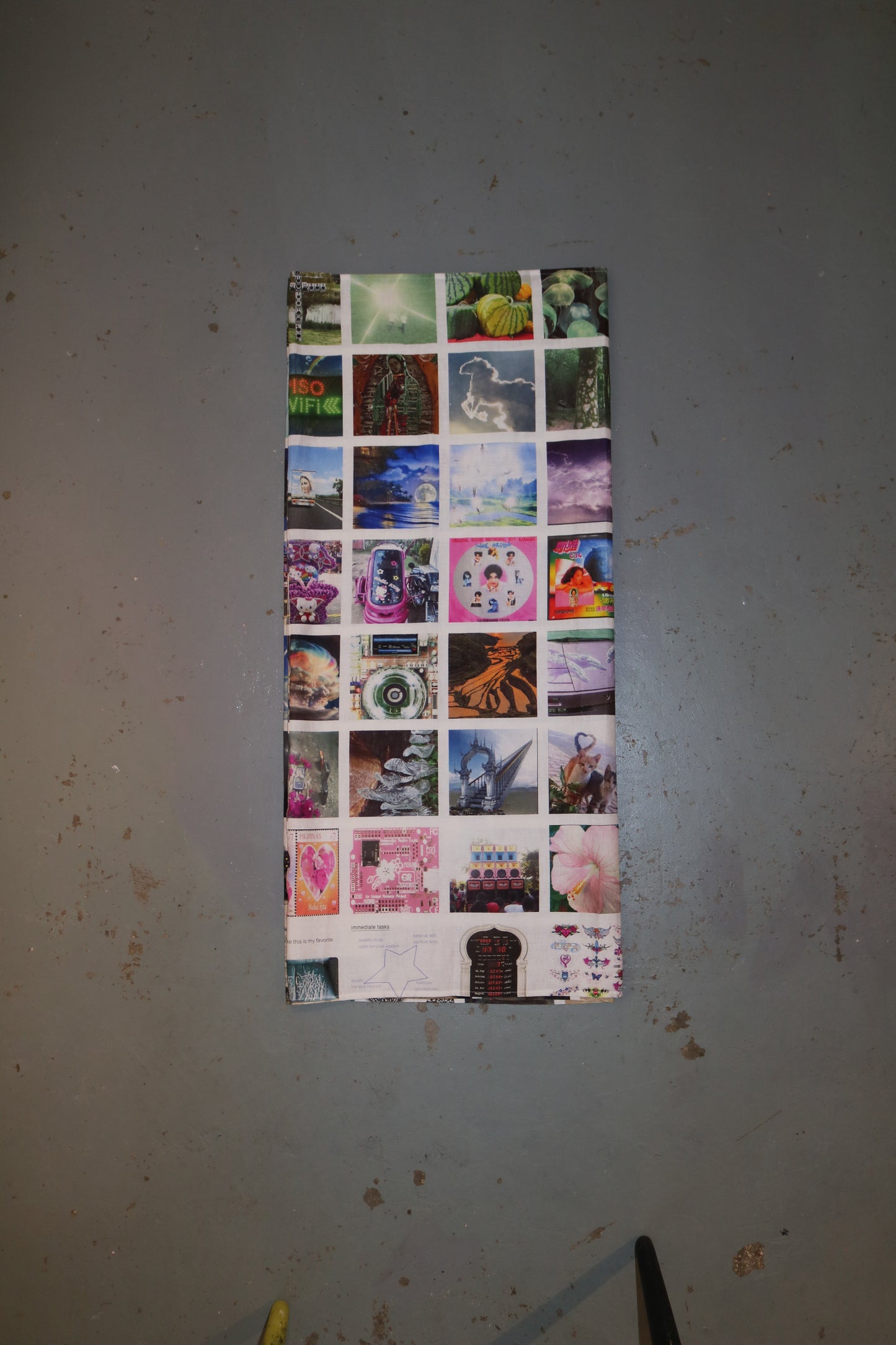 Tropical Futures - Digital Mood Board Sarong