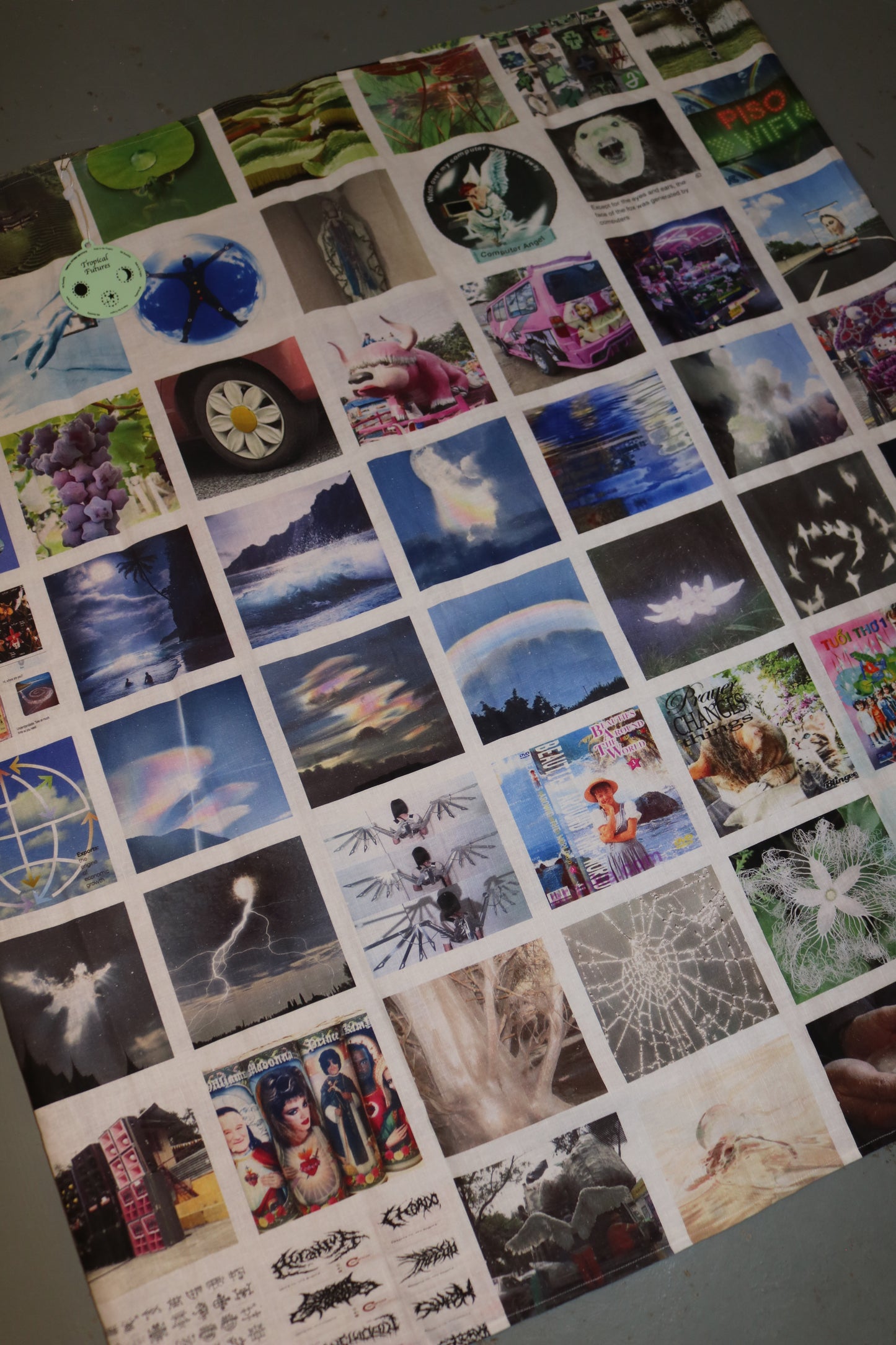 Tropical Futures - Digital Mood Board Sarong