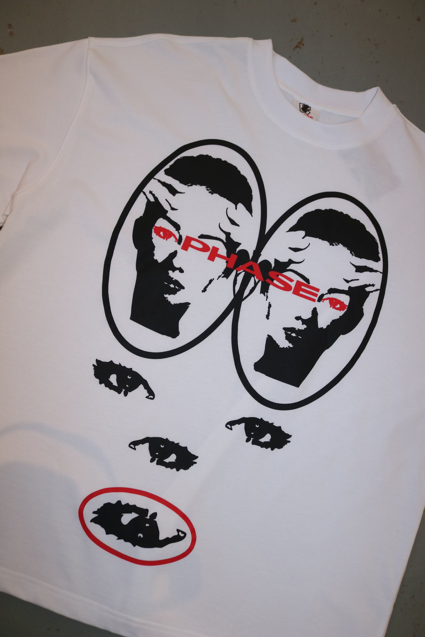 Looking At You White SS Tee