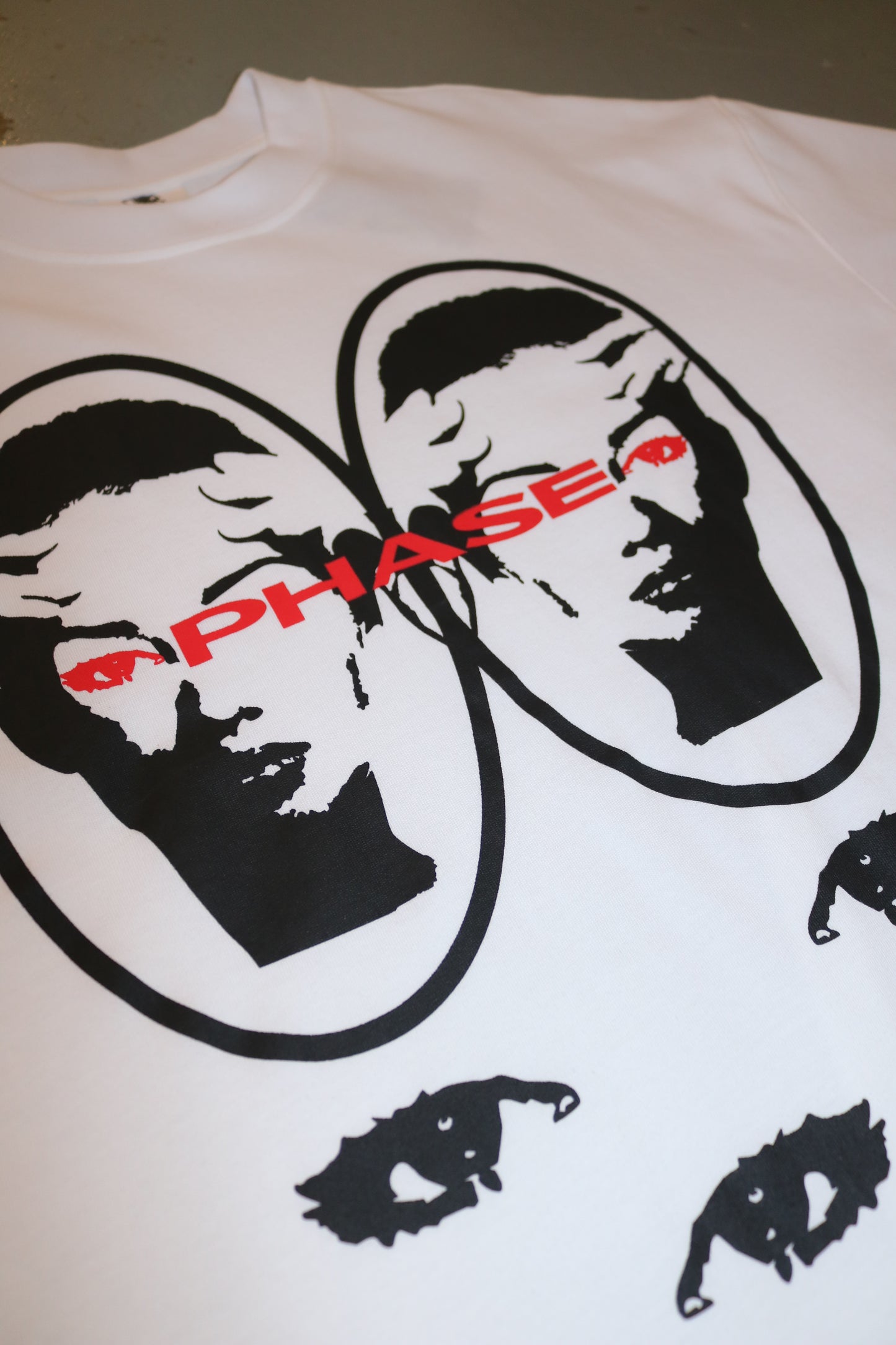 Looking At You White SS Tee