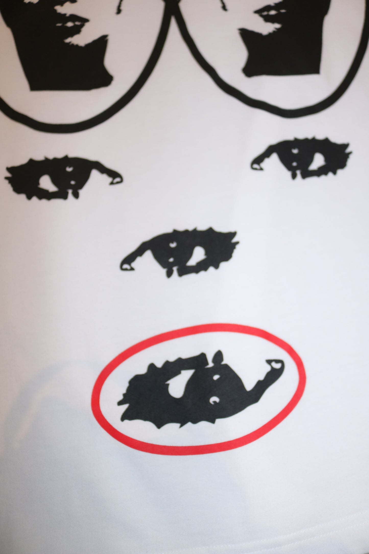 Looking At You White SS Tee