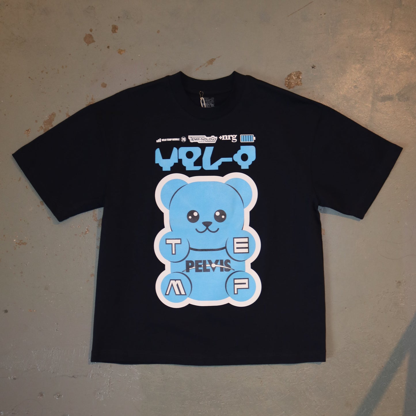 PELVIS - GUMMY PALS S/S TEE NAVY