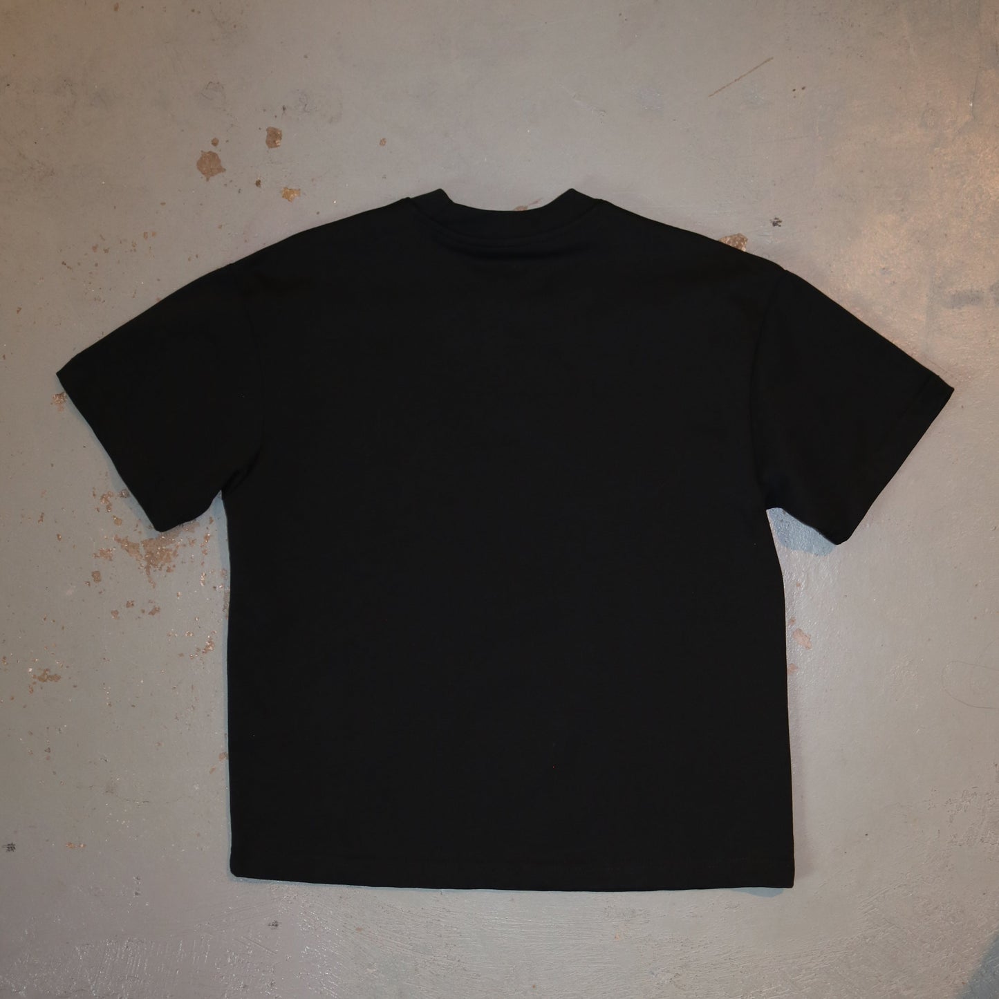 PELVIS - CHERRY GINGHAM LOGO - SS TEE (BLACK)