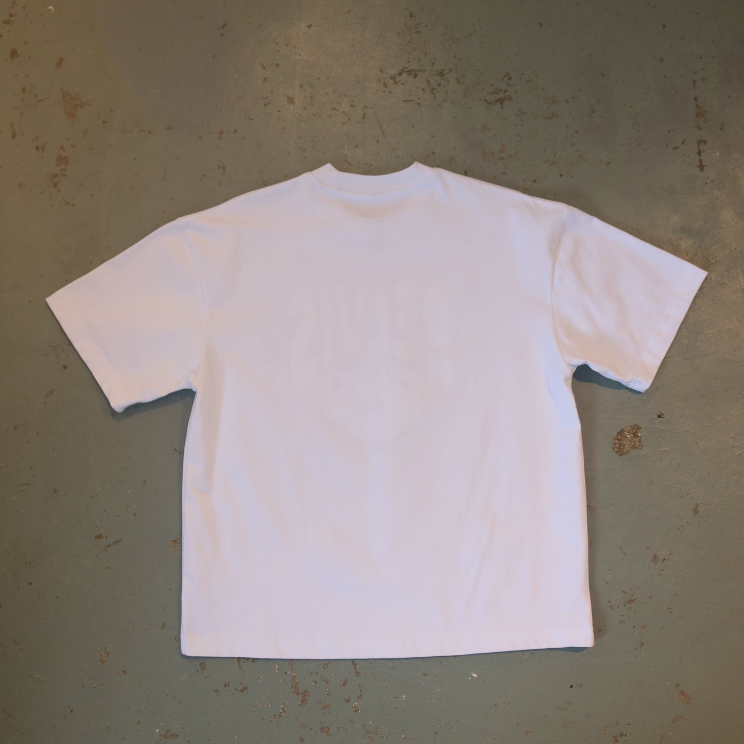 PELVIS - CHERRY GINGHAM LOGO - SS TEE (WHITE)