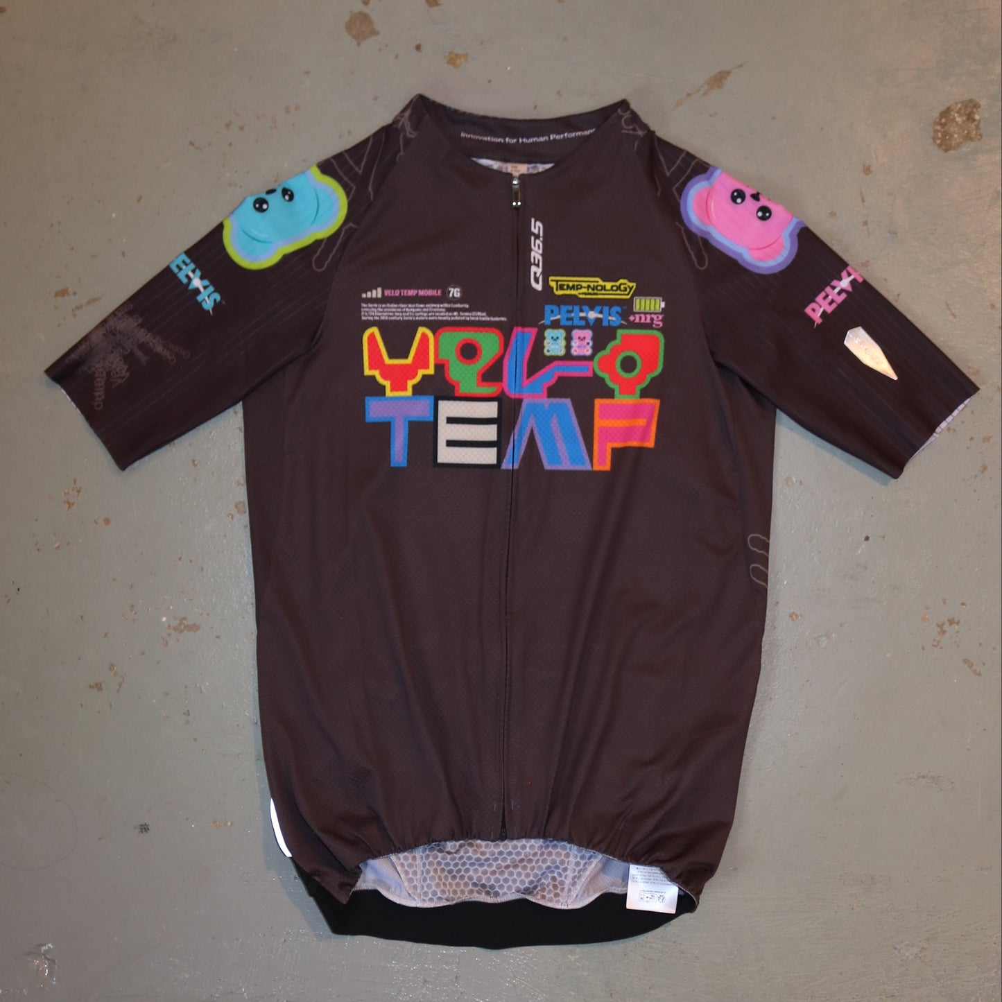 PELVELOTEMP - GUMMY +NRG ‘GREGARIUS CLIMA’ TEAM JERSEY