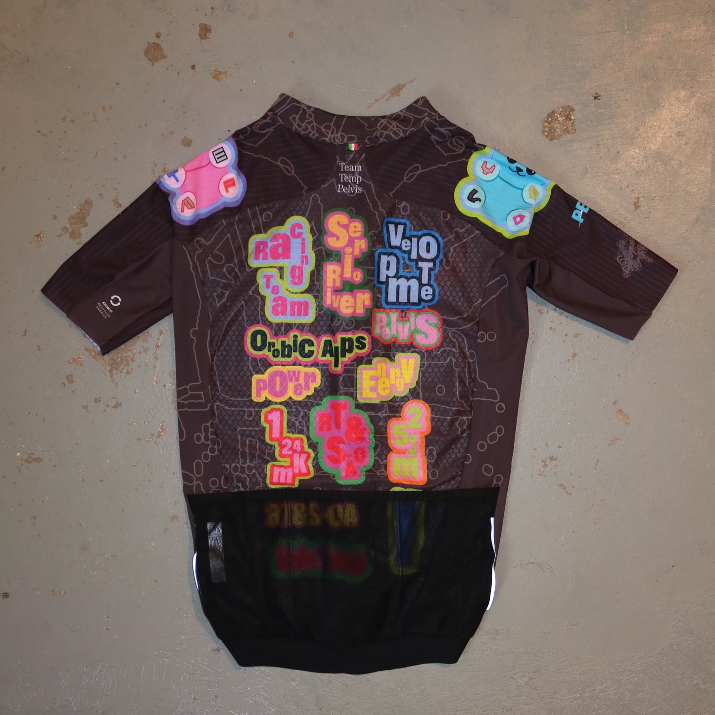 PELVELOTEMP - GUMMY +NRG ‘GREGARIUS CLIMA’ TEAM JERSEY