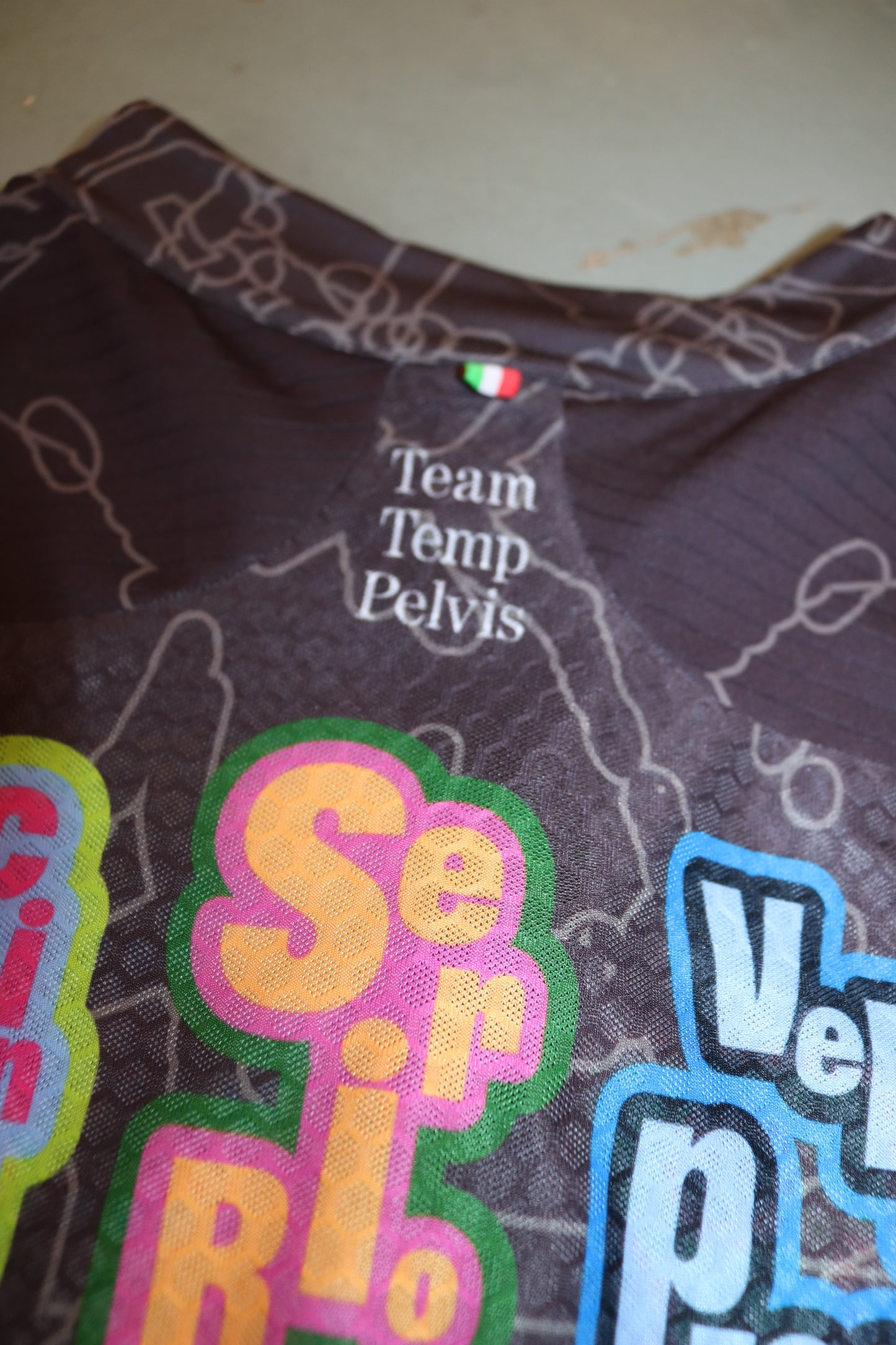 PELVELOTEMP - GUMMY +NRG ‘GREGARIUS CLIMA’ TEAM JERSEY