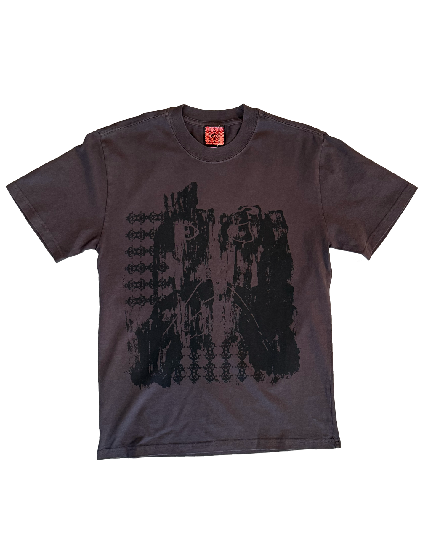 AWIDES MELTED TEE FADED BLACK