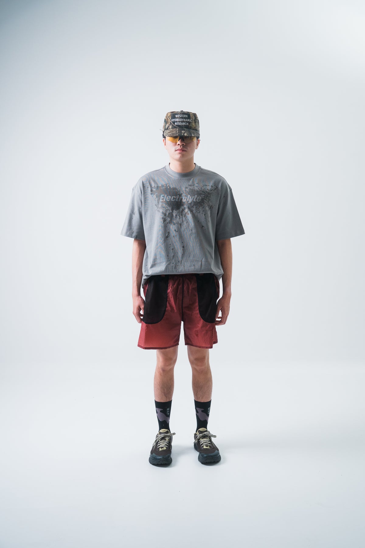 Electrolyte SS Tee - Gray Sweat Reactive