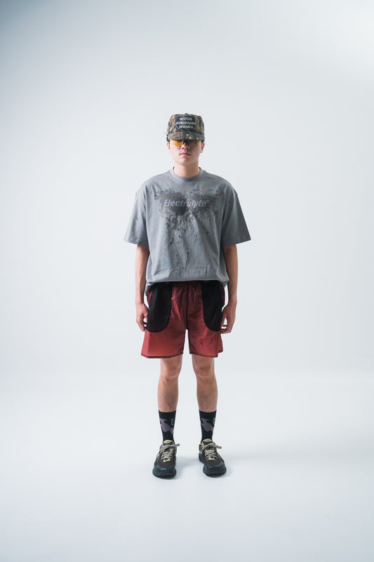 Electrolyte SS Tee - Gray Sweat Reactive