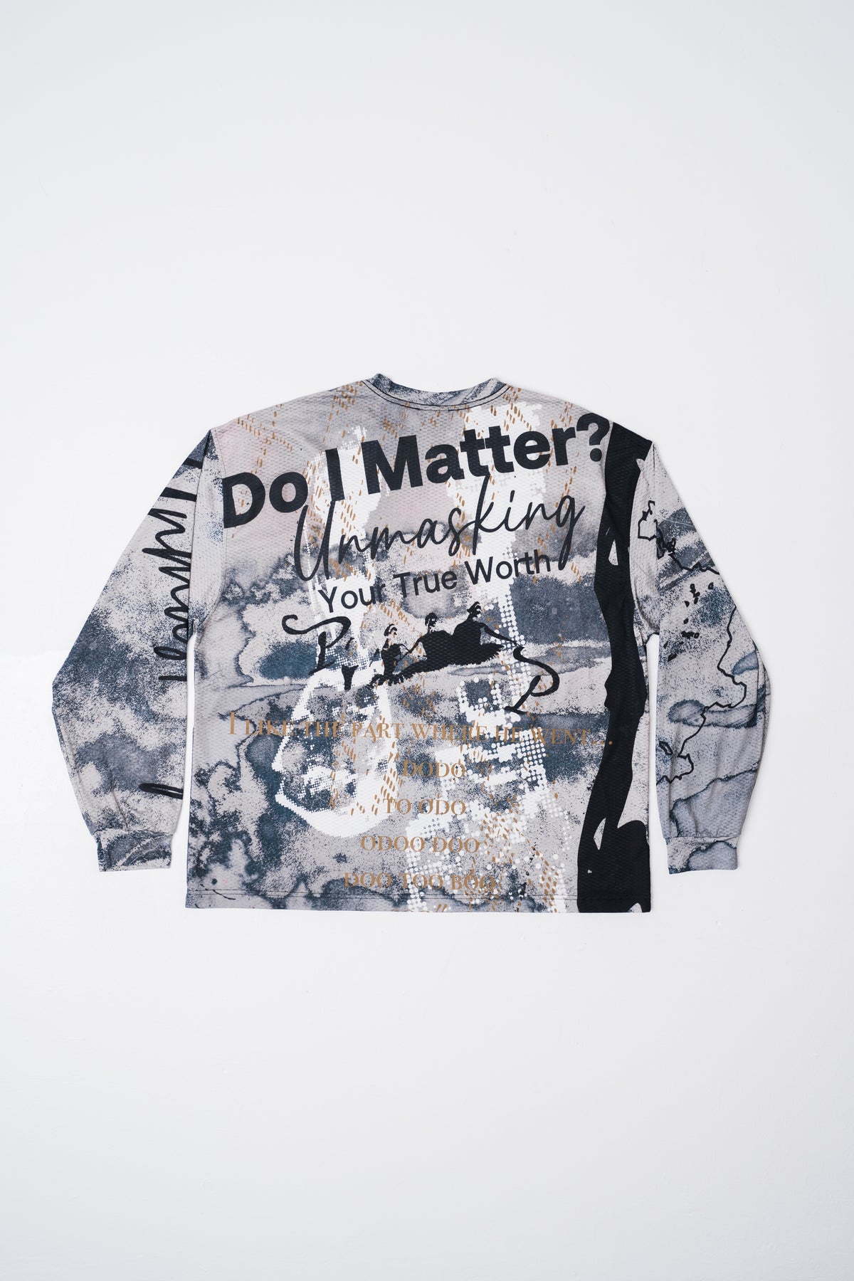 UN/I MASKING Mega Print Long Sleeve Jersey