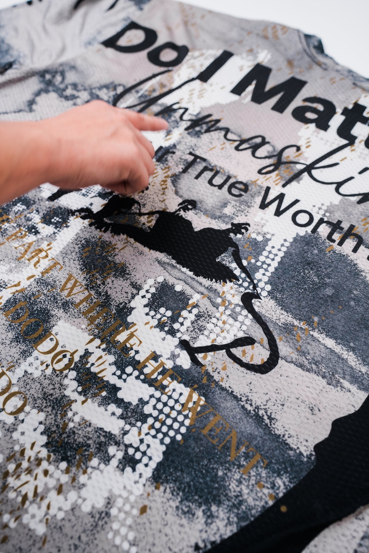 UN/I MASKING Mega Print Long Sleeve Jersey