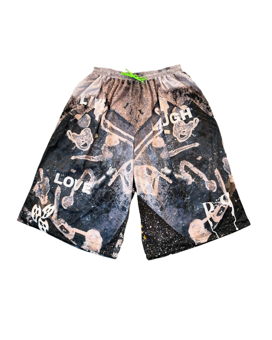 Xiang Feng Mesh Jorts
