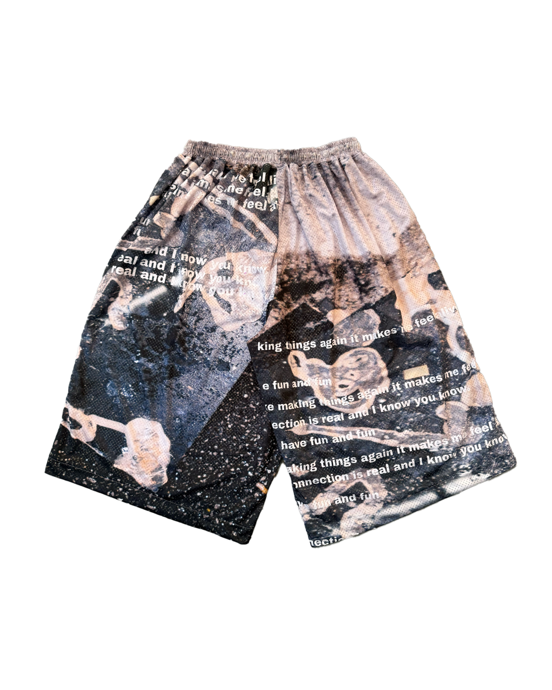 Xiang Feng Mesh Jorts