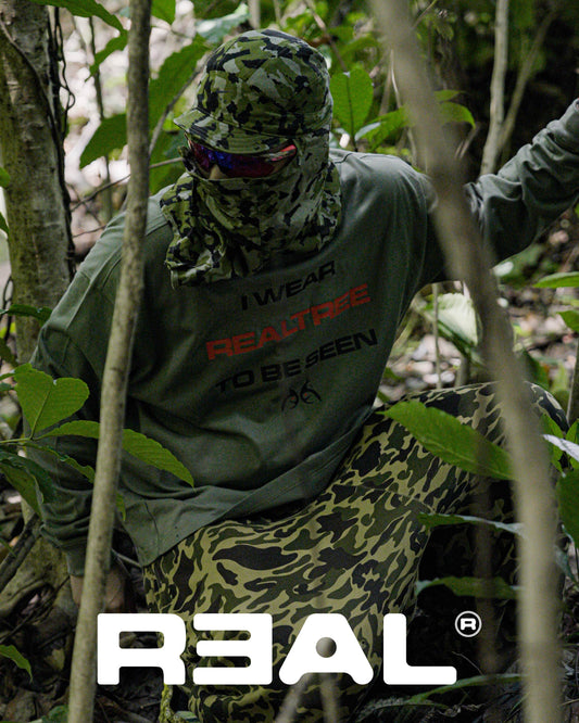 REAL BRAND BRAND - I WEAR CAMO TO BE SEEN LONG SLEEVE