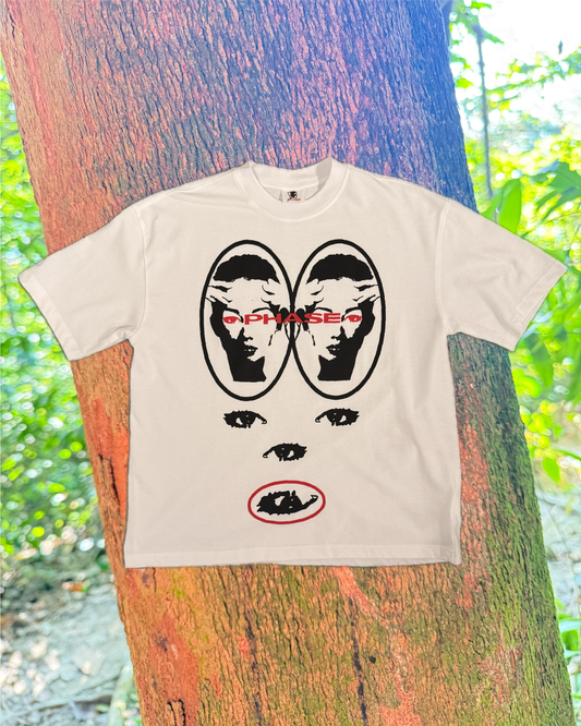 Looking At You White SS Tee