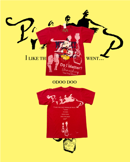 "Do I Matter" Up Cycle Cropped Top