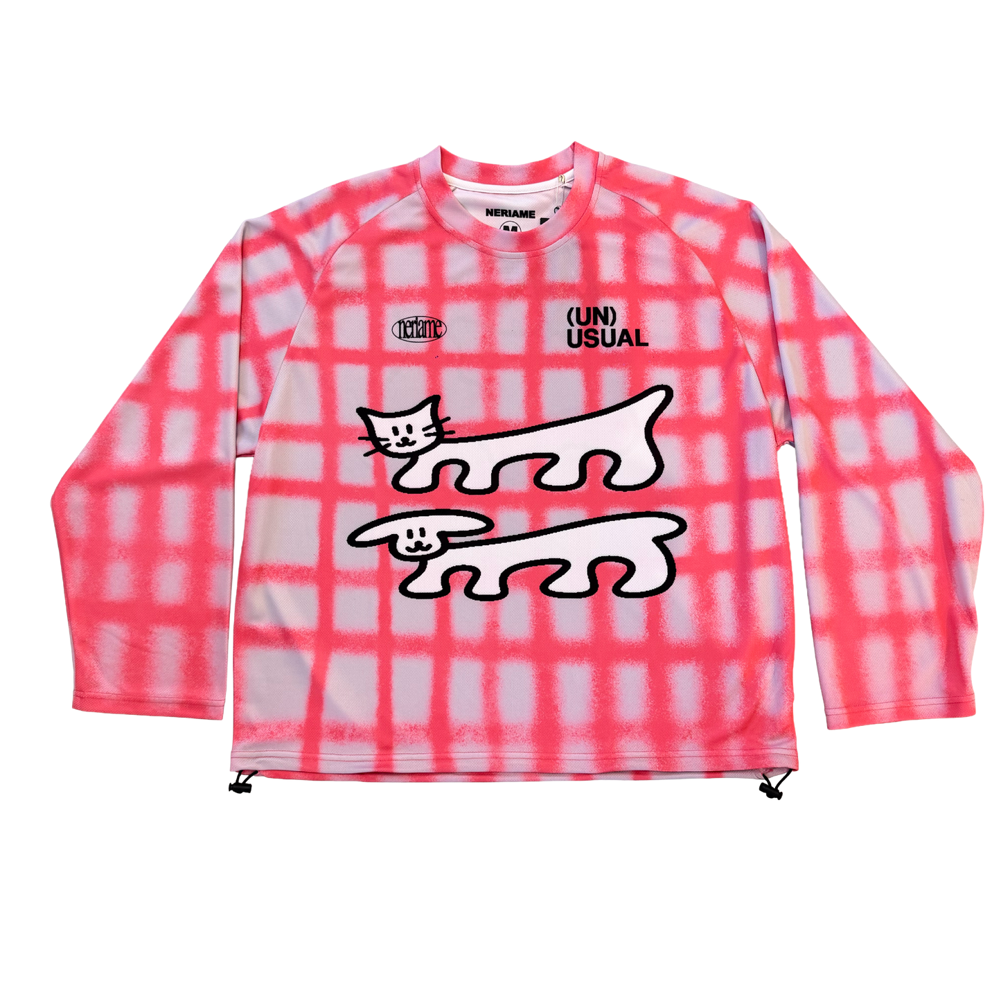 NERIAME TOKYO -(UN) USUAL L/S JERSEY RED CHECKERED