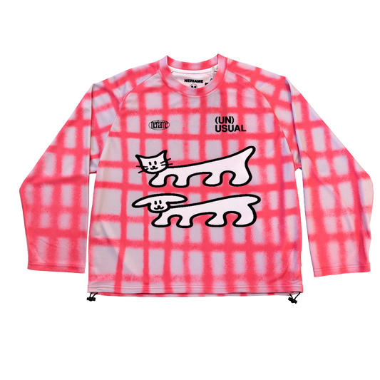 NERIAME TOKYO -(UN) USUAL L/S JERSEY RED CHECKERED