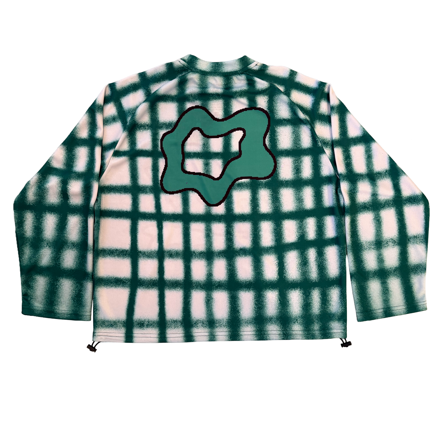 NERIAME TOKYO - (UN) USUAL L/S JERSEY GREEN CHECKERED
